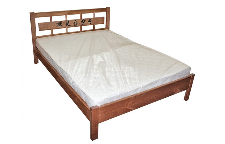 Кровать Сакура с орнаментом